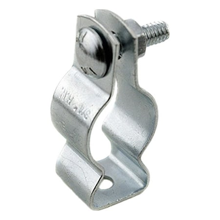 Bridgeport Conduit Hanger, EMT, Rigid Conduit Use, Steel, Zinc Plated 2110-BN