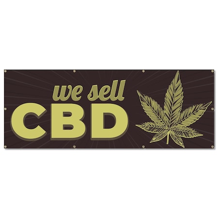 Signmission We Sell CDB, 36 Inch, Banner B-96-30433