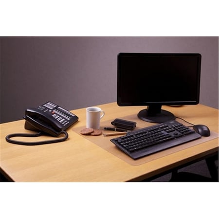 Doba-Bnt Polycarbonate Anti-Slip Desk Mat Rectangular Shaped 19 X 24 In. SA744003