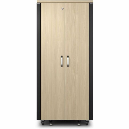 Apc NetShelter Soundproof, 32U, Server Rack Enclosure, 120V, Maple (TAA) AR4032A
