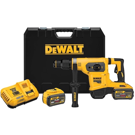 Dewalt 60V MAX* 1-9/16 in. Brushless SDS MAX Combination Rotary Hammer Kit DCH481X2