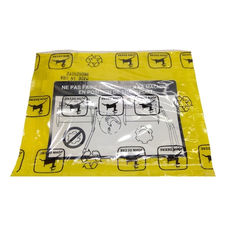 John Deere LABEL, JOHN DEERE OEM E83359  E83359