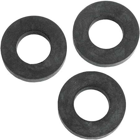 Green Leaf Gasket, Replacement, Black, For: 1/4 in Turn Winged Bayonet Caps, 6PK YG00002020 6PK