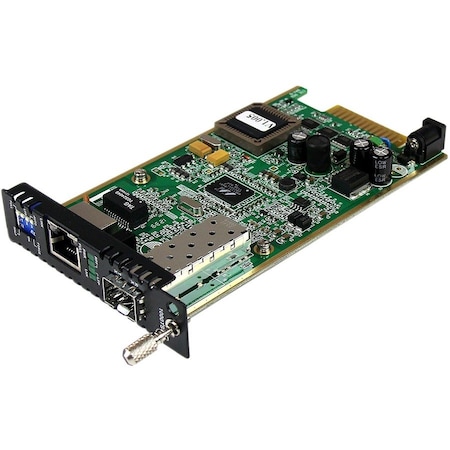 Startech.Com GB OPEN SFP FIBER MEDIA CONVERTER CARD ET91000SFP2C