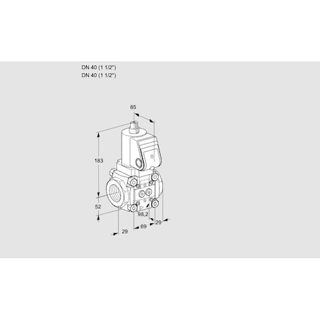 Honeywell Kromschroder VAN2T40N/NW KS88019576