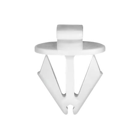 Auveco Chrysler Moulding Clip, White Nylon, 25PK 22129