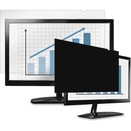 Fellowes Privacy Filter, Blackout, f/21.5" Wide-screen, 16:9, Black 4807001