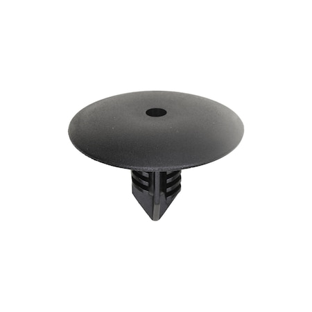 Auveco Renault Black Nylon Retainer, 35mm Head 10mm Stem Diameter, 22mm Stem Length, 25PK 21805
