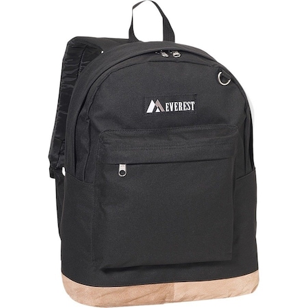 Everest Trading Everest 17 in. Suede Bottom Backpack 1045GL-BK