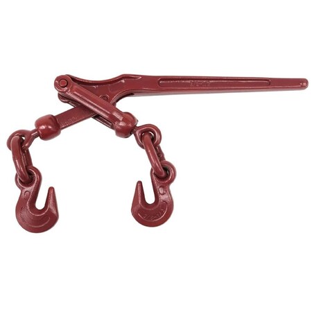 Mytee Products 3/8in - 1/2in G70 Lever Snap Chain Binder w/ Grab Hooks - 9200 lbs WLL Snap Binder CBLS38