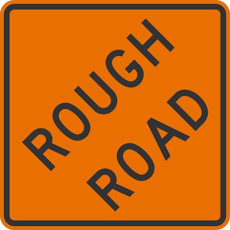 Lyle W8-8, Rough Road, 30x30, High Intensity Prismatic, Orange G-15361-HI_30x30