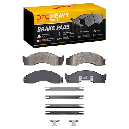 Dfc Heavy Duty, Disc Brake Pad Set,  1214-0411-01