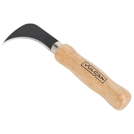 Prosource Vulcan Flooring Knife, 25 in L Blade, 2375 in W Blade, HCS Blade, Nature Handle 14132