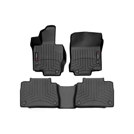 Weathertech Black, Front and Rear Floorliners 441533-1-4