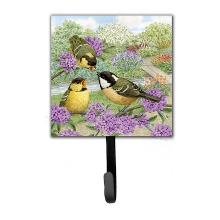 Carolines Treasures Coal Tits Feeding Time Leash or Key Holder ASAD0686SH4