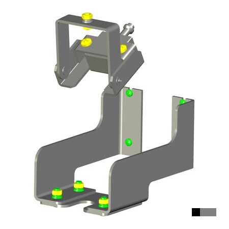 Noark Flange handle operating mechanism (on circuit breaker) - 1102529 - for M6 OMB26