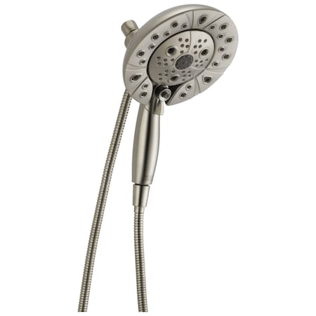 Delta Universal Showering Components H2OKinetic In2ition 5-Setting Two-in-One Shower 58480-SS25-PK