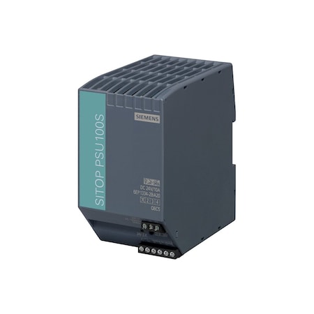 Siemens SITOP PSU100S 24 V/10 A stabilized power supply input: 120/230 V AC output: 6EP1334-2BA20