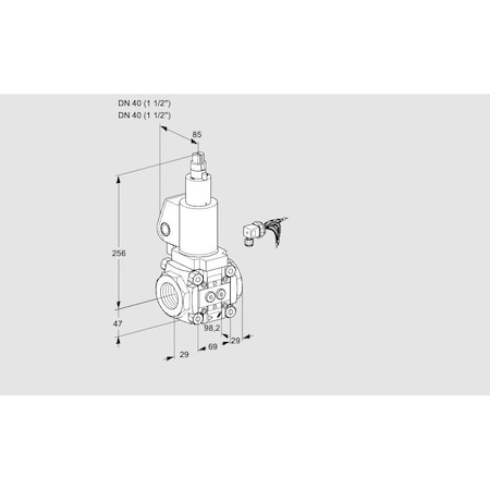 Honeywell Kromschroder VAS240R/LWGL KS88016733