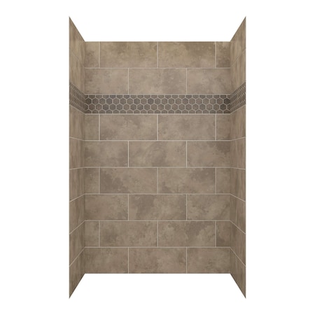Craft And Main Wall System, Shower, 60x36x96 in RFL603696-SMH