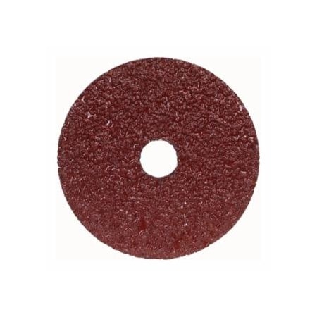 Norton Co F240 AO Coated Fiber Disc, 4-1/2 in x 7/8 in, 120 Grit, Center Mount, 25PK 547-66623353314