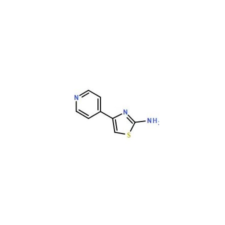 Ak Scientific 4-Pyridin-4-yl-thiazol-2-ylamine (250mg), CAS 30235-28-0 9519AD-250mg
