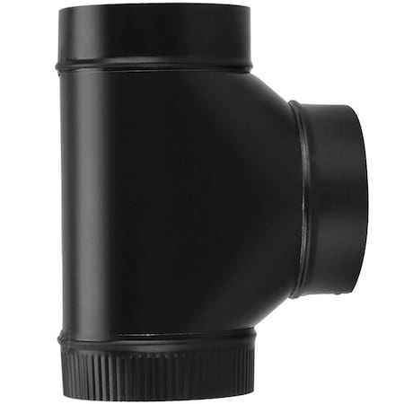 Imperial Mfg Assembled Tee 24Ga 5In Blk BM0082