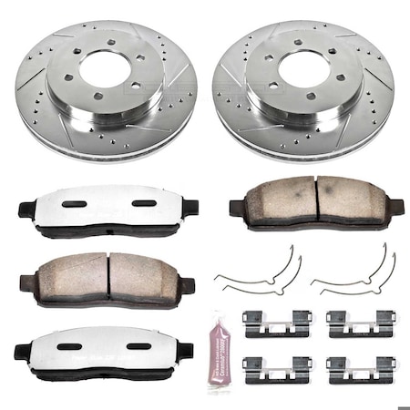 Powerstop FRONT TRUCK AND TOW BRAKE KIT K1943-36