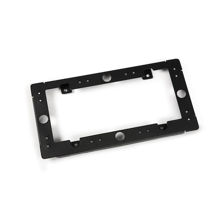 Grote Mounting Plate, Black, Aluminum 98350