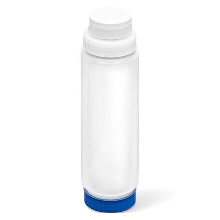 Vollrath Squeeze Bottle, Blue/Clear, Polyethylene 490242-130544
