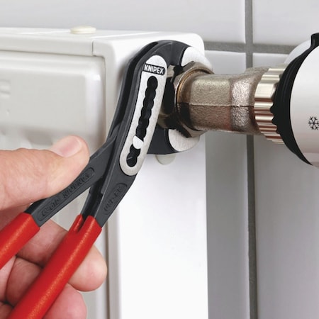 Knipex Alligator 7-1/4'' Water Pump Groove Joint Pliers 8801180SBA