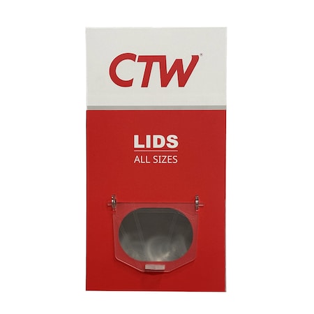 Ctw International Lid Dispenser for all sizes of CTW Spray Cup System CDISP-LID