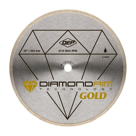 Qep DIAMND SAW BLADE STL 10 in. 6-1003Q