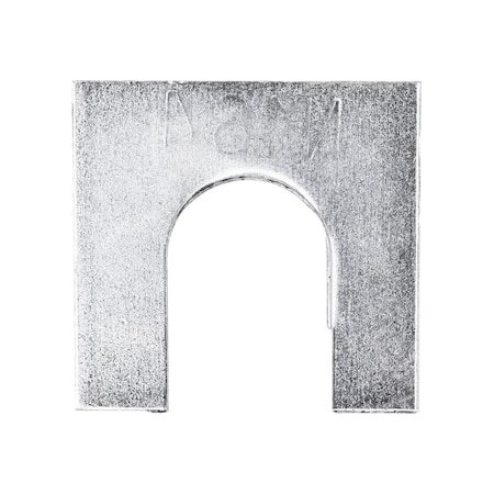 Auveco Shim 1/64in Thick 1 1/8in x 1 1/8in with 1/2in Slot, 50PK 5074