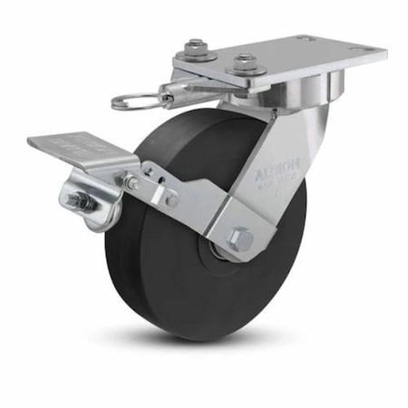 Albion Caster, Maintenance-Free, 8x2, 38NX08228S01LFBK 38NX08228S01LFBK