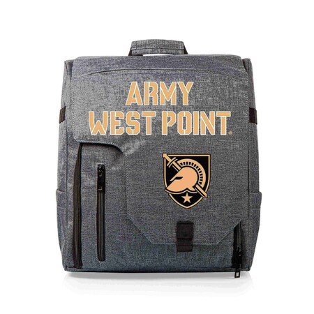 Picnic Time Family Of Brands Army Black Knights - Commuter Travel Backpack Cooler, Heathered Gray 651-00-105-764-0