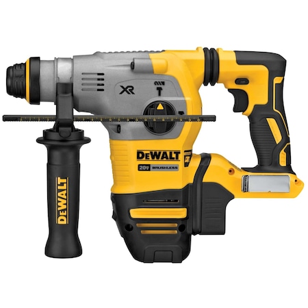 Dewalt 20V MAX* 1-1/8 in. XR(R) Brushless Cordless SDS PLUS L-Shape Rotary Hammer (Tool Only) DCH293B