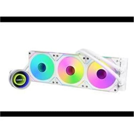 Lian Li Lian-Li  360 mm Galahad II Trinity SL-INF AIO Liquid CPU Cooler, White GA2T36INW