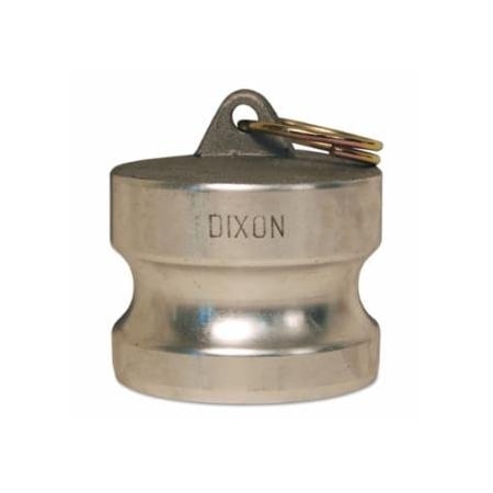 Dixon Valve Global Type DP Dust Plugs, 3 19/32 in Dia., Aluminum 238-G300-DP-AL