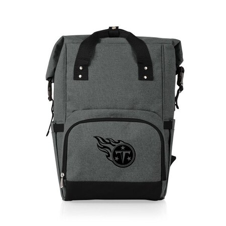 Picnic Time Family Of Brands NFL Tennessee Titans - On The Go Roll-Top Backpack Cooler 616-00-105-314-2