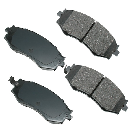 Akebono 89-06 Infiniti/Nissan/Nissan Tk-240Sx-Fr Proact Disk Pad, Act485 ACT485