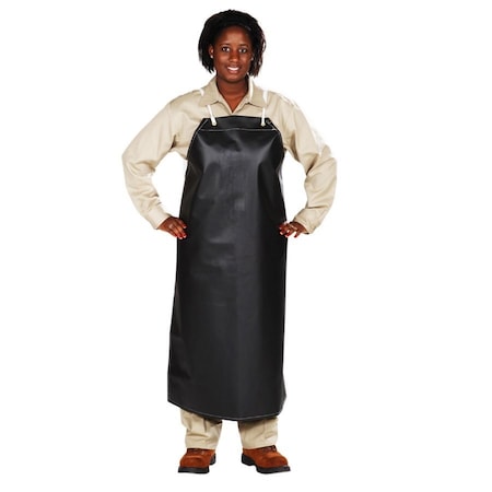 Ansell Hycar Heavy-Duty Apron Black 45" L x 35" W WPL140-BK