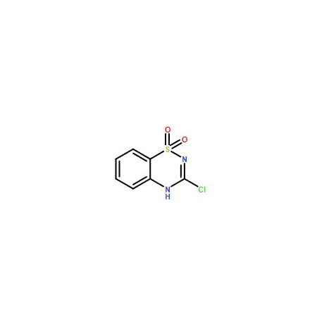Ak Scientific 3-Chloro-4H-benzo[1, 2, 4]thiadiazine 1.1-dioxide (100mg), CAS 59943-33-8 9558AL-100mg