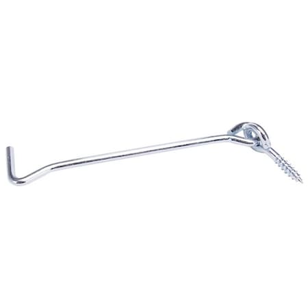 Prosource Gate Hook and Eye, 3/16 in Dia Wire, 6 in L, Steel LR-420-PS