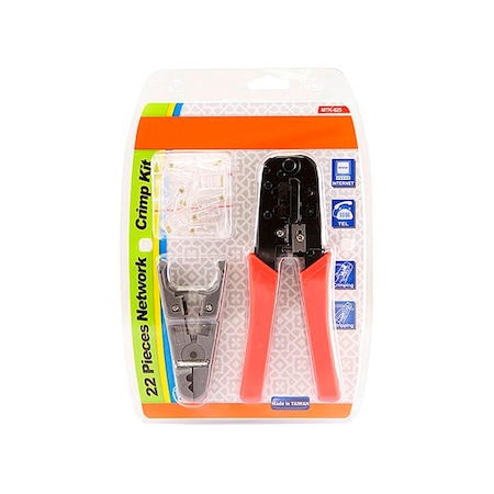 Monoprice Rj 45/Rj11 Stripping And Crimping Tool 8140