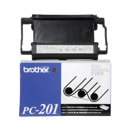 Brother Brother Ribbon - Inkjet - 450 Pages - Black - 1 Each PC201
