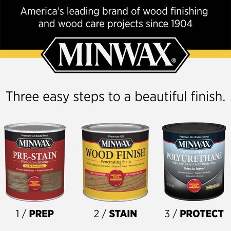 Minwax Wood Finish Penetrating Stain Jacobean 1 Qt. 70014444