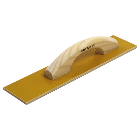 Kraft Tool Hand Float, LaminatedCanvasResin, 12"L CF503
