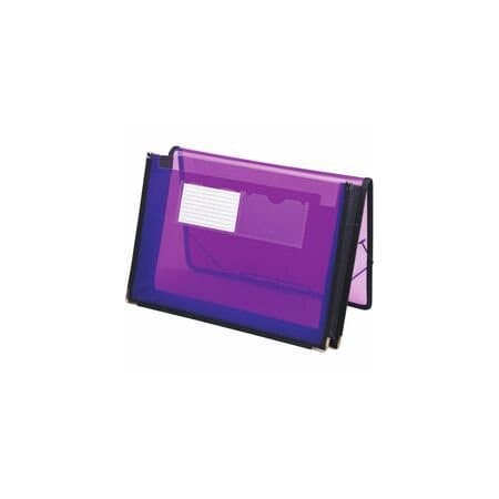 Smead Wallet, Explanding, Poly, Purple 71952