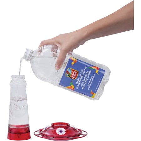 More Birds 64 Oz. Clear Ready To Use Liquid Hummingbird Nectar MB707